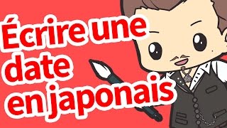 Écrire une date en japonais