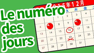 Le numéro des jours