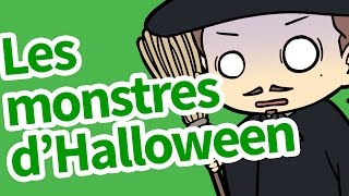 Les monstres d&rsquo;Halloween