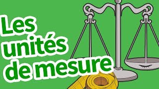 Les unités de mesure